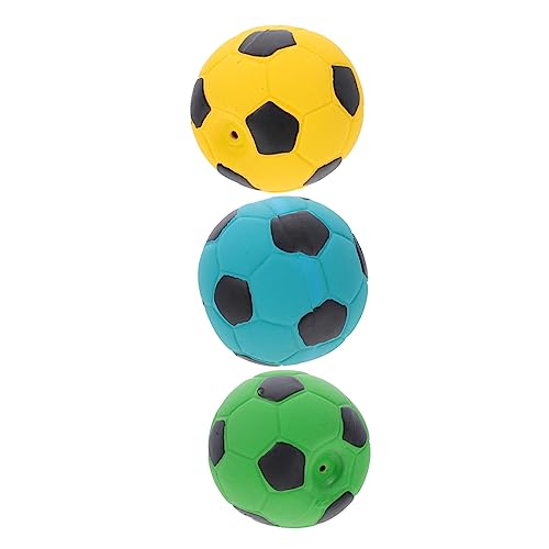 iplusmile 3st Haustier Spielzeug Fußball Quietschendes Quietschende Tennisbälle Für Kleines Indoor- Hundefutter 7c von iplusmile