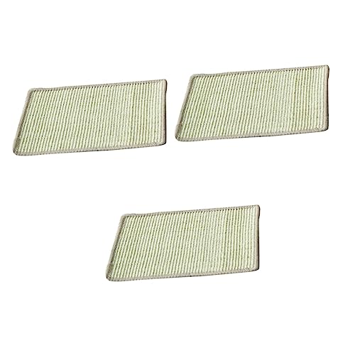 iplusmile 3 Stücke Kratzbrett Für Katzen Sisal Material Katzenbedarf Tierspielzeug Indoor Cat Scratch Pad Natürliches Schleifzubehör von iplusmile