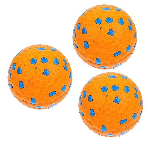 iplusmile 3st Hundespielzeugball Hunderätsel Hundespielzeug Für Große Hunde Interaktives Hundespielzeug Kauspielzeug Für Hunde Latex Beißspielzeug Schmeiß Es Eier Haustier Hund Kauen Gummi von iplusmile