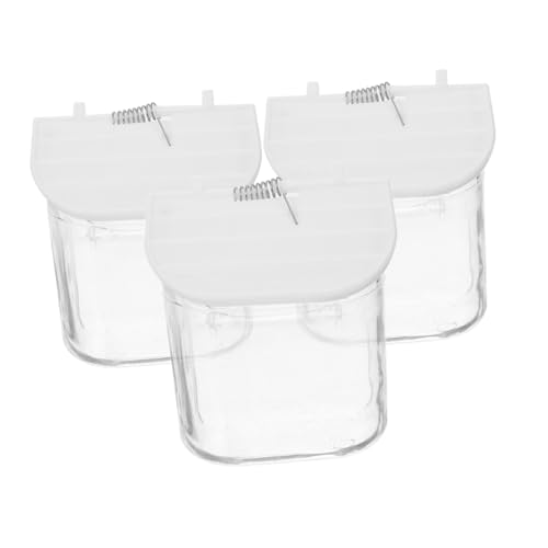iplusmile 3 Stück Vogelkäfig Außenbecher Papageien Wasserspender Taubenfütterungshalter Hängender Wasserspender Vogelfutterbecher Papageien Futterspender Schüssel Für Papageienfutter iplusmile 3 Stück Vogelkäfig Außenbecher Papageien Wasserspender Taubenfütterungshalter Hängender Wasserspender Vogelfutterbecher Papageien Futterspender Schüssel Für Papageienfutter von iplusmile