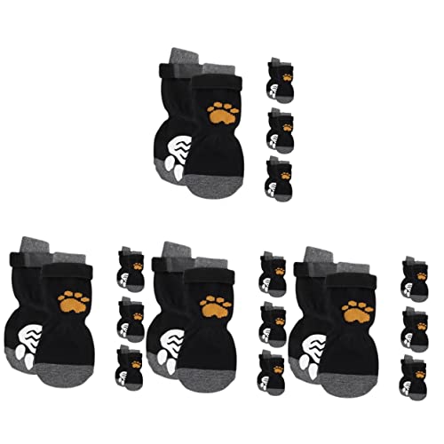 iplusmile Welpenbedarf 32 Stück Hundesocken Kleine Hundezubehör Socken Für Hunde Abriebfeste Baumwollsocken Tragbare Baumwollsocken Welpenzubehör Austauschbare Socken Für Hunde von iplusmile