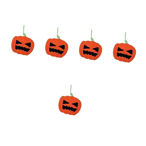 iplusmile 5st Kürbis Kratzmatte Kratzendes Katzenspielzeug Klauenschleifbrett Wandmontierter Katzenkratzer Kürbis-katzenkratzer Kleines Katzenspielzeug Kratzpad Eva Halloween Hinweis von iplusmile