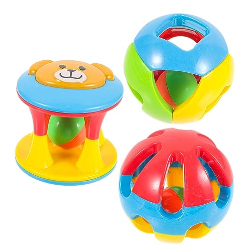 iplusmile 6 STK Vogel Spielzeug Grünes Spielzeug Papageienball Keramik Hütte Langen Aquarium Dekorationen Nymphensittich Spielzeug Beißring Backenzahn von iplusmile