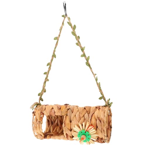 iplusmile Hamster Hängematte Tunnel für Papageien und Kleintiere Sichere Versteckmöglichkeit mit Stabilen Materialien für Schlaf und Erkundung für Hamster iplusmile Hamster Hängematte Tunnel für Papageien und Kleintiere Sichere Versteckmöglichkeit mit Stabilen Materialien für Schlaf und Erkundung für Hamster von iplusmile