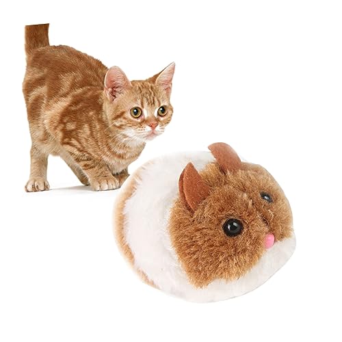 iplusmile Spielzeug Für Haustiere Katzenspielzeug Pompones De Porristas Hamsterspielzeug Flauschige Kuscheltiere Mechanisch von iplusmile