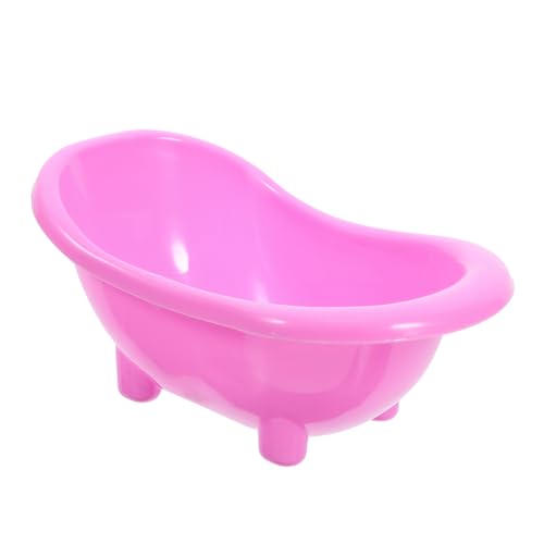 iplusmile Hamsterwanne Hamster Spielplatz Hamster Hamsternest Hamster Schlafzimmer Hamster-Sandkasten Badewanne Vlies Schwimmbad Hamsterkäfig Sandbad für Hamster Rosa von iplusmile