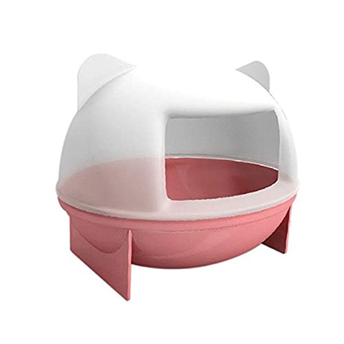 iplusmile Kleines Tierhaus Katze Badezimmer Dekor Hamsterbad Zwerghamster Badezimmer Hamsterhaus Kleintier Toilette Hasen-dekor Häschen Badehaus Kleines Tierbad Haustier Sandbad von iplusmile