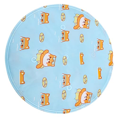 iplusmile Eismatte Für Haustiere Kühlmatte Für Katzen Hund Kühlmatte Haustier-bodenkühlmatte Hund Eismatte Hund Eispad Haustier Cooler Teppich Hund Schlafmatte PVC Kleiner Hund Decke von iplusmile