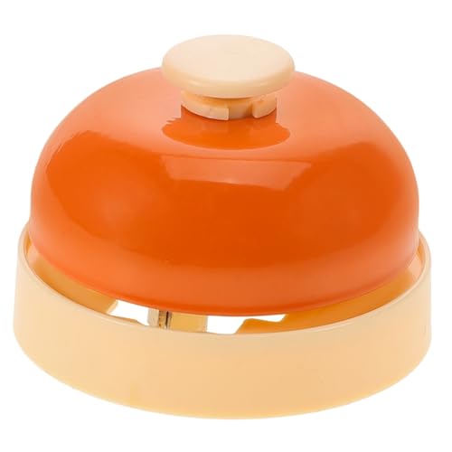 iplusmile Haustier Glocke Tür Futterspender Hund Bausatz Stecker Welpe Orange Plastik von iplusmile