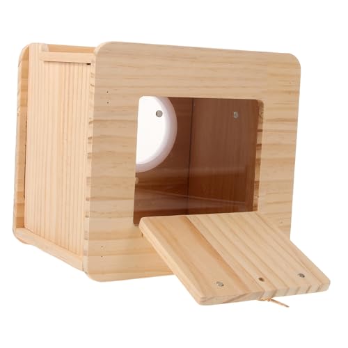 iplusmile Vogelhaus Für Kleine Vögel Nistkasten Für Außenbereich Sichere Und Praktische Brutbox Für Papageien Einfache Design Für Garten Oder Balkon iplusmile Vogelhaus Für Kleine Vögel Nistkasten Für Außenbereich Sichere Und Praktische Brutbox Für Papageien Einfache Design Für Garten Oder Balkon von iplusmile