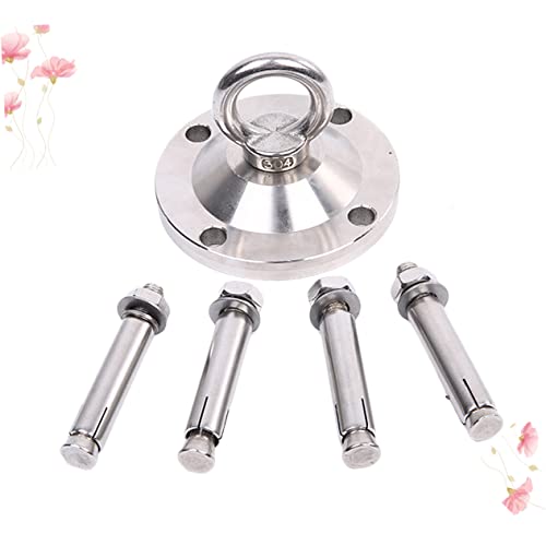 iplusmile Hundehaufen für Hundebesitzer Edelstahl verdicken Hilfsmittel Aufzüge Stainless Steel inoxlm Rotierender Hundepflock Hundepfahl Rostfreier Stahl Schnalle von iplusmile