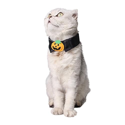 iplusmile Individuelle Katzenhalsbänder Katze in Fliege Schwarze Krawatte Schwarze Halsreifen Katze Fliege Kätzchen Fliege Hundehalsbänder Fliege Mit Schwarzer Katze Halloween Gewidmet von iplusmile