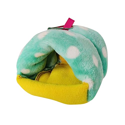 iplusmile Hamster Kleines Tier Höhle Chinchilla-Bett Winterbettwäsche Haustier Warmes Kleintierbett Rattenbetten Für Käfig Einstreu Für Meerschweinchen Schlafsack Rennmaus Spielzeug von iplusmile