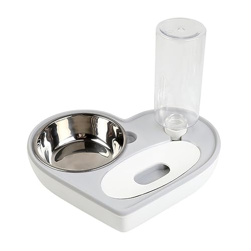 iplusmile Wasserspender Für Hunde Automatische Hundetränke Hunde Wasserbrunnen Doppelnapf Für Hunde Wasserspender Für Katzen Hund Katze Wasserspender Automatischer Wassernapf Liebe Fressnapf von iplusmile