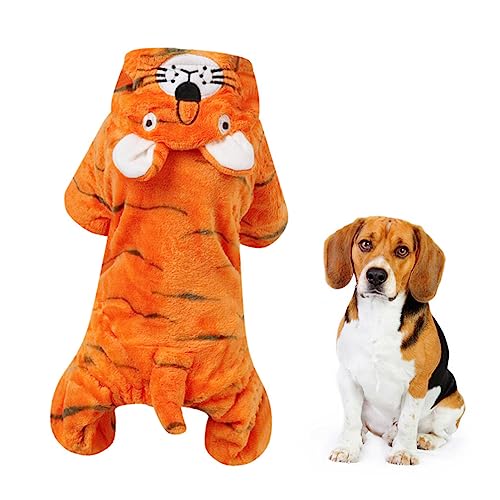 iplusmile Winterkleidung Für Hunde Welpenmantel Aus Baumwolle Halloween-Hunde-Outfit Kätzchen-Kleidung Hundemäntel Für Kaltes Wetter Welpen Mäntel Halloween-hundekleidung Hündchen Weste von iplusmile