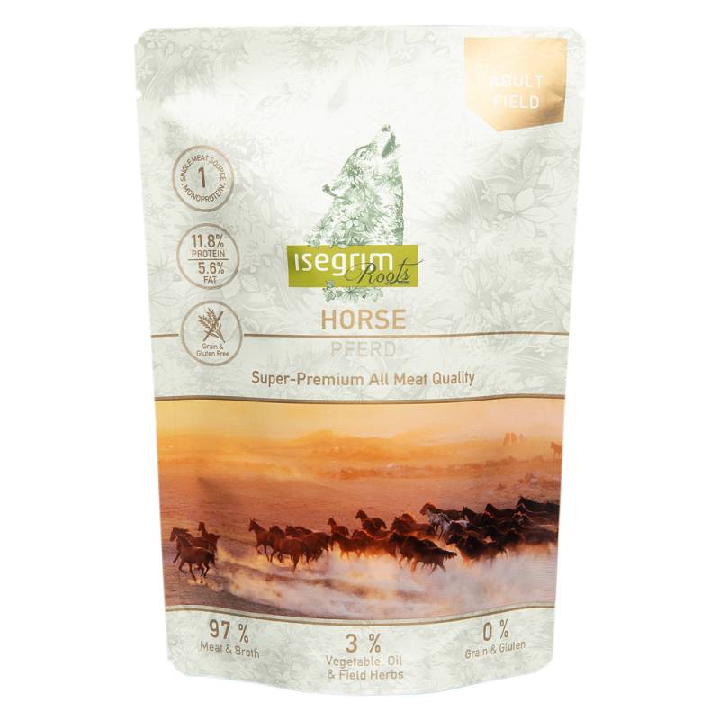 isegrim® Roots FIELD Pferd, Anzahl: 14 x 410 g, 410 g, Hundefutter von isegrim® Roots