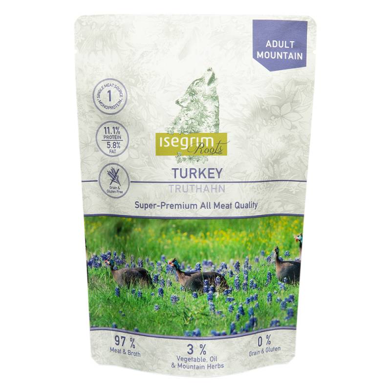 isegrim® Roots MOUNTAIN Truthahn, Anzahl: 35 x 410 g, 410 g, Hundefutter von isegrim® Roots