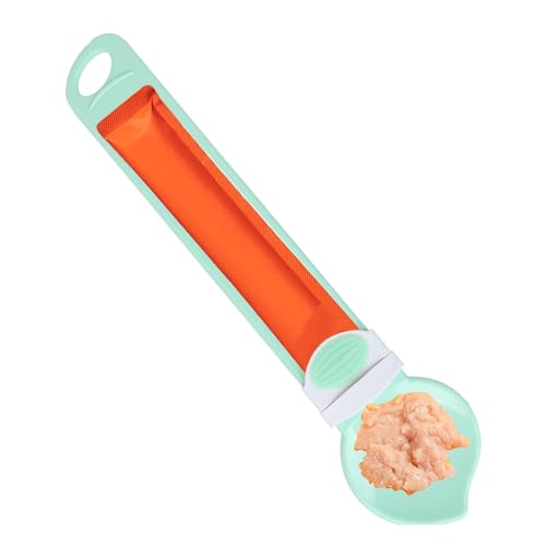 Cat Strip Squeeze Feeders, Nassfutter-Rührlöffel - Futterlöffelzubehör für Haustiere | 2-in-1 Leckerli-Löffel für Katzen, Futterspender für Katzen, Kätzchen, Haustiere, Hunde von itrimaka