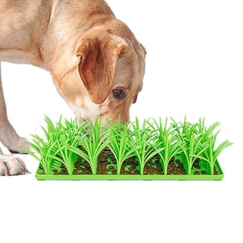 Gras-Schnüffelunterlage für Hunde, Haustier-Schnüffelunterlage | Silikon-Schnuffelgras-Pad,Silikon-Grasmatten für Katzen, Schnüffelunterlage, rutschfest, für große, mittlere und kleine von itrimaka