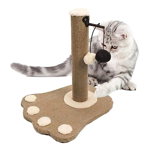 Katzenkratzbaum für Hauskatzen,Interaktive Kratzbaumbehänge für Katzen, Sisalspielzeug | Katzenmöbelbaum, Katzenspielzeug für lustige Übungen Itrimaka von itrimaka