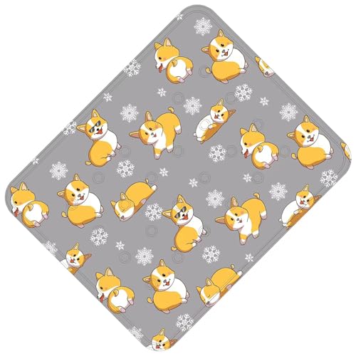 itrimaka Kühlmatten für Haustiere, Kühlmatten für Hunde, Atmungsaktive selbstkühlende Matte Haustier-Kühlunterlage, Rectangula Cooling Dog Pad Kühlende Haustiermatte für Zuhause, Reisen, Camping von itrimaka