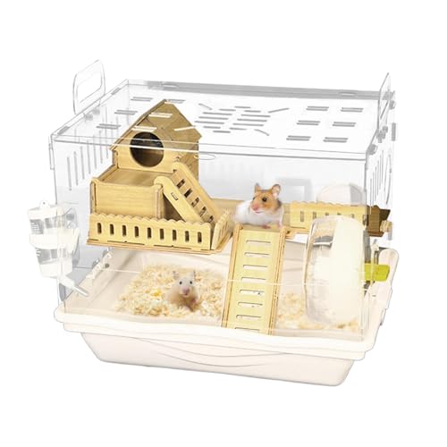 Großer Hamsterkäfig, transparenter Hamster-Käfig, Beobachtungskäfig, Kleintier-Übung, Spielhaus, Rennmäuse, Unterkunft für Chinchilla, , Rennmäuse von jamgeery