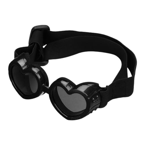 jamgeery Herz-Sonnenbrille für Hunde,Herz-Sonnenbrille für Hunde,UV-Schutzbrille für Haustiere | Kleine Hunde-Sonnenbrille zum Radfahren, Anti-Beschlag-Brille, Augenschutz mit verstellbarem Riemen jamgeery Herz-Sonnenbrille für Hunde,Herz-Sonnenbrille für Hunde,UV-Schutzbrille für Haustiere | Kleine Hunde-Sonnenbrille zum Radfahren, Anti-Beschlag-Brille, Augenschutz mit verstellbarem Riemen von jamgeery
