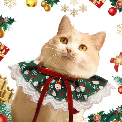 jamgeery Hunde-Lätzchen für den Urlaub, weiche, verstellbare Hundehalstücher, Weihnachts-Lätzchen, wendbar, Haustierzubehör, Spitze, niedlicher Haustierschal für Haustiere und Katzen jamgeery Hunde-Lätzchen für den Urlaub, weiche, verstellbare Hundehalstücher, Weihnachts-Lätzchen, wendbar, Haustierzubehör, Spitze, niedlicher Haustierschal für Haustiere und Katzen von jamgeery