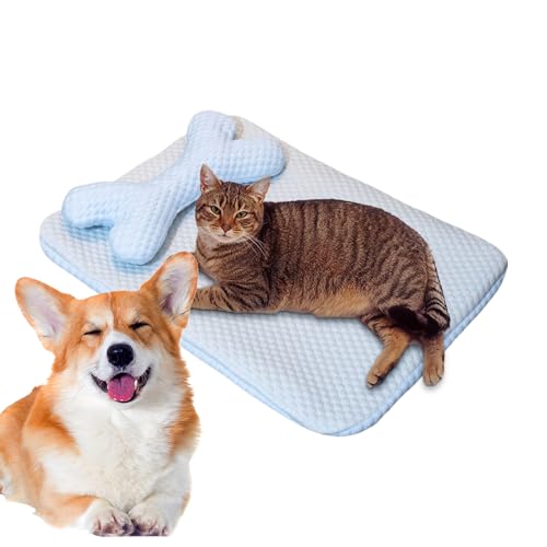 jamgeery Kühlmatte für Hunde, waschbare Kühlmatten, atmungsaktiv, für kleine und mittelgroße Tiere, Welpen, Kaninchen, Hamster, Hunde jamgeery Kühlmatte für Hunde, waschbare Kühlmatten, atmungsaktiv, für kleine und mittelgroße Tiere, Welpen, Kaninchen, Hamster, Hunde von jamgeery