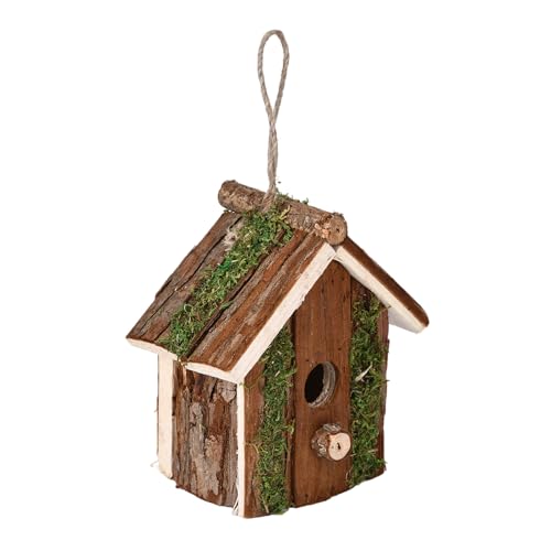 Hanging Vogel Nist Box Für Hinterhof Wetterfeste Holzvogel Brutschachtel Für Wildbirds Shelter Garden Decors von jdstty