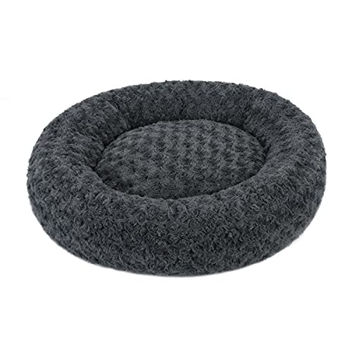 jia cool Hundebett, Memory Foam Donut Cuddler Hunde- und Katzenbett, beruhigende orthopädische Gelenkentlastung, Fellkiste, von jia cool