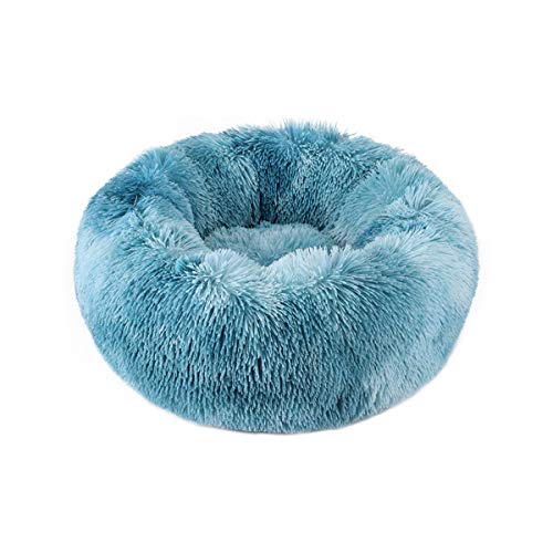 jia cool Katzenbetten für Indoor-Katzen, 48,3 x 48,3 cm, waschbares Donut-Katzen- und Hundebett, weiches Plüschkissen, von jia cool