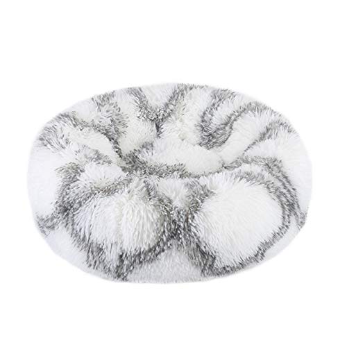 jia cool Katzenbetten für Indoor-Katzen, 48,3 x 48,3 cm, waschbares Donut-Katzen- und Hundebett, weiches Plüschkissen, von jia cool