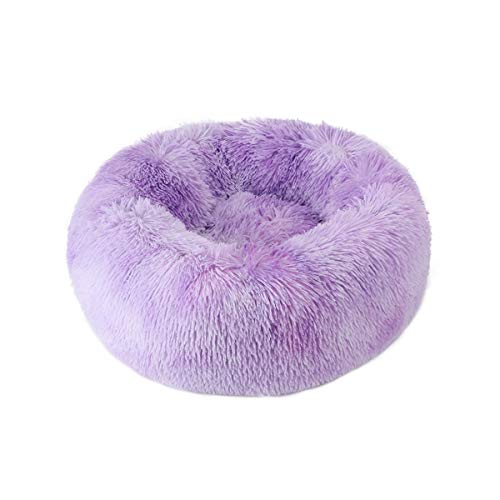 jia cool Katzenbetten für Indoor-Katzen - 78,9 x 79,9 cm waschbares Donut-Katzen- und Hundebett, weiches Plüschkissen, von jia cool