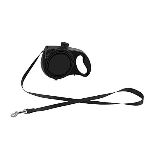122 cm lange Hundeleine, Futternapf, Futterbehälter, Hunde, Spazierengehen, Wandern, Camping, Zubehör, erweiterbarer Napf für Spaziergänge 122 cm lange Hundeleine, Futternapf, Futterbehälter, Hunde, Spazierengehen, Wandern, Camping, Zubehör, erweiterbarer Napf für Spaziergänge von jiingekk