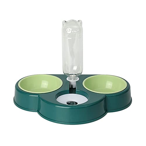 3-in-1-Hunde-Futterstation für Futter und Wassernapf, doppelte automatische Bewässerung, kein Verschütten, doppelter automatischer Futterspender für Haustiere 3-in-1-Hunde-Futterstation für Futter und Wassernapf, doppelte automatische Bewässerung, kein Verschütten, doppelter automatischer Futterspender für Haustiere von jiingekk