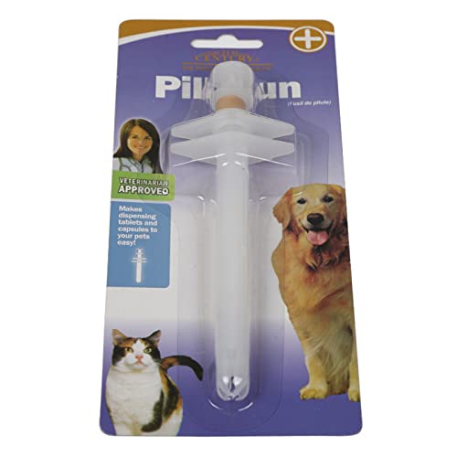 jiingekk Pillenspender für Haustiere, mit Kreuzenden, für Haustiere, mit Druckknopf, medizinisches Fütterungswerkzeug, für Katzen, Hunde, kleine Hunde, große Katzen, große Katzen, große Pillen jiingekk Pillenspender für Haustiere, mit Kreuzenden, für Haustiere, mit Druckknopf, medizinisches Fütterungswerkzeug, für Katzen, Hunde, kleine Hunde, große Katzen, große Katzen, große Pillen von jiingekk