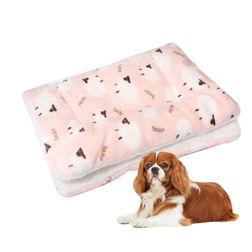 jlceh Haustierdecke Schlafmatte - Weiche warme Kissenmatte für Hunde und Katzen | Weiche warme Decken und Welpenunterlagen, waschbare Schlafdecke für Hund und Kleintiere Schlaf von jlceh