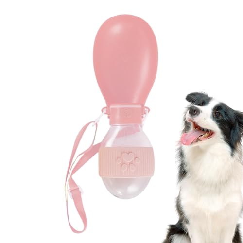 jlceh Reise-Wassernapf für Hunde, tragbare Hundewasserflasche - Zusammenklappbare Haustier-Wasserflasche, Hunde-Wasserflaschen zum Spazierengehen,Abnehmbarer Reise-Wassernapf für Hunde, von jlceh