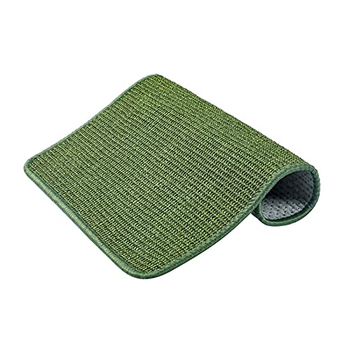 Natursisal Kratzmatte für Indoor Cat Cat Floor Scratching Pad Katzenkratzer Sisalmatte Horizontale Katzenkratzmatte von jojobasec