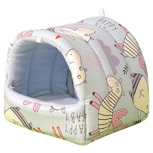 jojobasec Hamster-Hängematte, Bett, Spielzeug, Kleintierhaus, schöner Druck, Hängebett, Lebensraum, Dekoration für Eichhörnchen, Chinchillas von jojobasec