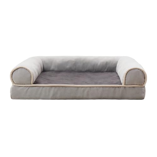 jojobasec Haustierbett mit abnehmbarem Kissen und weichem Griff, schönes Hundebett Hundekorb Sofa Kissen abnehmbar Nest von jojobasec