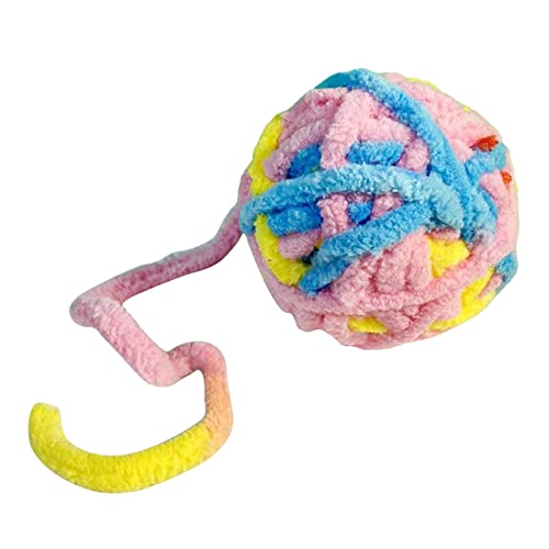 jojobasec Katzenspielzeug, 6 cm, Katzenspielzeug, PomPoms, Katzenspielzeug, weich, bunt von jojobasec