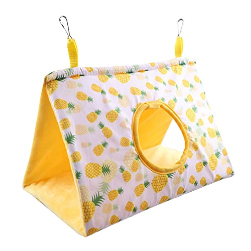 jojobasec Papageiennest Hängematte Happy Hanging Zelt Winter Warm Haus Kleintier für Hamster Wellensittiche Conures jojobasec Papageiennest Hängematte Happy Hanging Zelt Winter Warm Haus Kleintier für Hamster Wellensittiche Conures von jojobasec