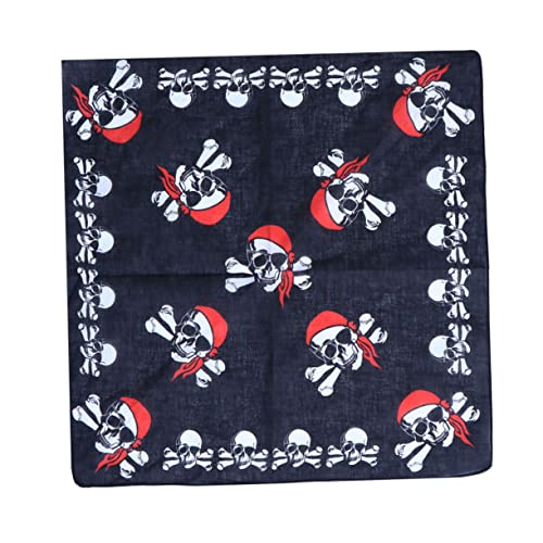 jojofuny 12st Verstellbares Kopfbandana Piratenkopftuch Chemo-Bandana-Turban Piratenbandanas Kopftuch Mit Schädel Kopftuch Piratenkostüm Bandana Rotes Kopftuch Kind Kleidung Schal von jojofuny