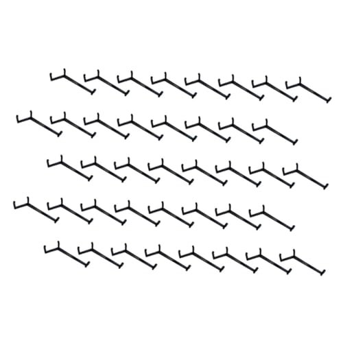 jojofuny 40st Werkzeuge Zum Pressen Von Obstbaumzweigen Pflanzenzweigbieger Kork Künstlich Steckbretter Für Wände Obstkäfig Planke Winkelverstellbarer Pflanzenbieger S Haken Plastik Black von jojofuny