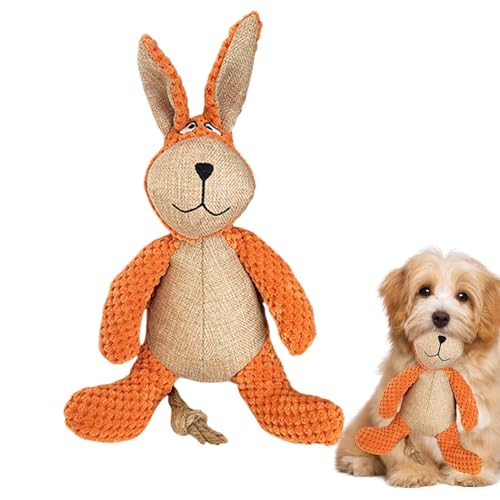 jopiuieo Hundespielzeug Für Große Und Kleine Hunde, Plüsch Hundespielzeug In Tierform, Hundespielzeug Quietschend Plüsch Mit Crinkle Papier, Gefüllte Spielzeug Hund Dog Toys Für Kleine Große Hunde von jopiuieo