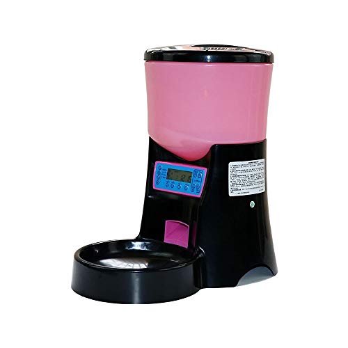 Pet Dog and Cat Timing Quantitative Intelligent Feeder Automatic Feeder 4 Meals Can Be Recorded Dispenser Bowl Food Large Capacity Portable von jsfdsfhsdjdjgrieurfews