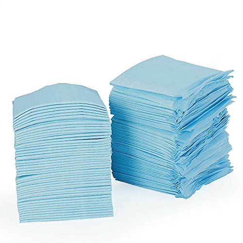 kangten 100 StüCk PE Paper Welpen Unterlagen Hund Pisspads Toilettenmatte 33x45cm Saubere Gesunde Matte Perfekt um Ihren Haustieren das Pinkeln beizubringen von kangten