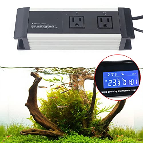 kangten Temperatur Regler Reptil Digitale Thermostat 220 V Digitaler Thermostat Feuchtigkeit Regler Thermostat für Amphibien Temperatur Controller für Reptilien Zuchtbox Aquarium Inkubator von kangten